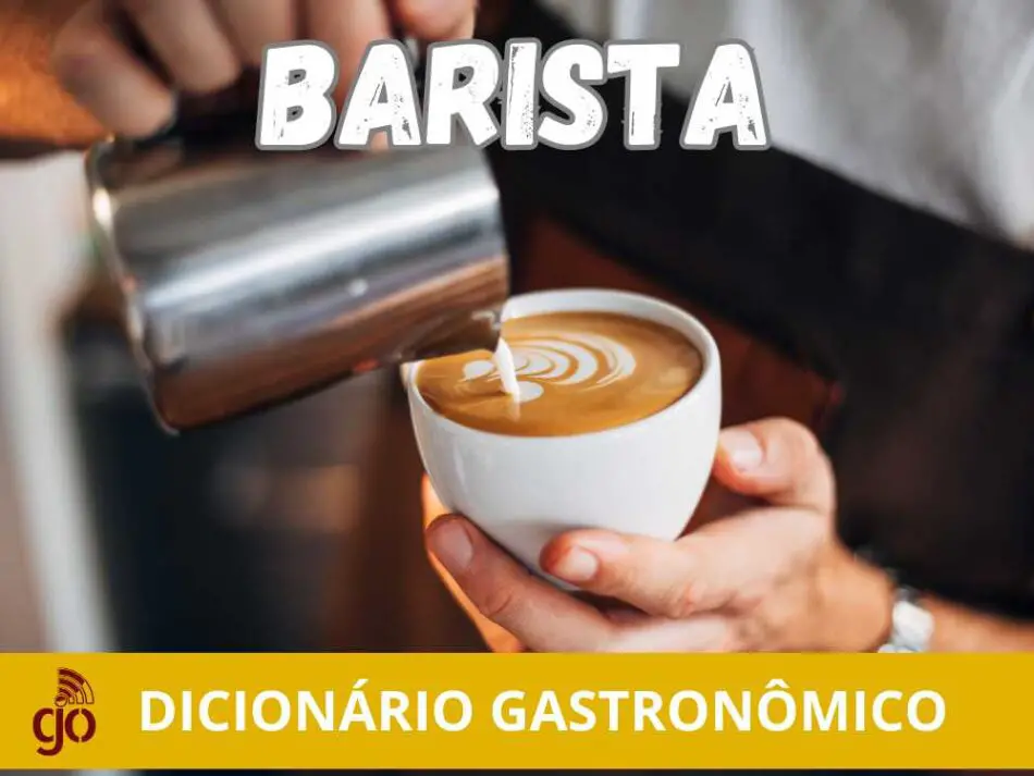 Barista preparando um expresso em uma máquina de café profissional, destacando a atenção aos detalhes e a habilidade na arte de fazer café.