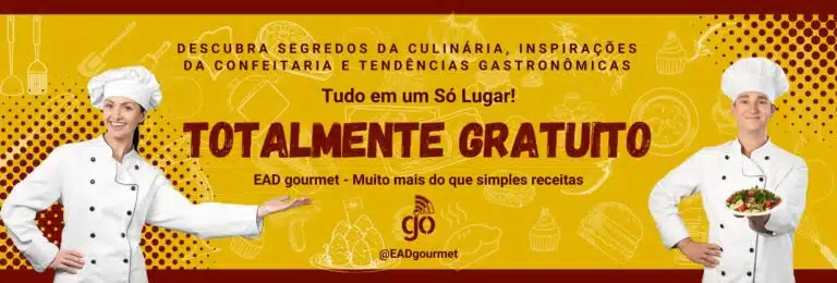 EAD gourmet, multo mais do que simples receitas. Aqui voce encontra dicas, receitas, curiosidades e muito mais sobre gastronomia, culinária e confeitaria.