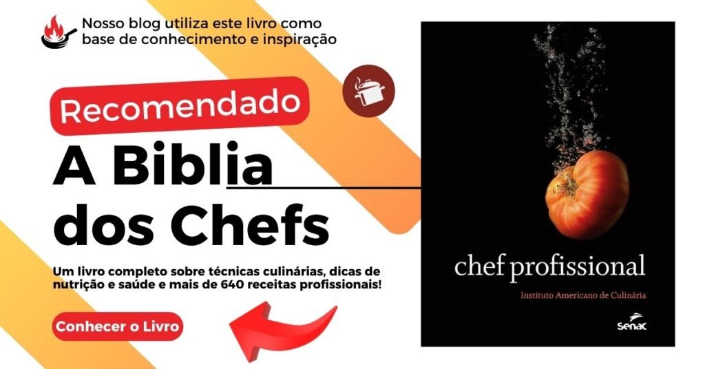 Livro Chef Profissional do Senac. A biblia de todo cozinheiro.