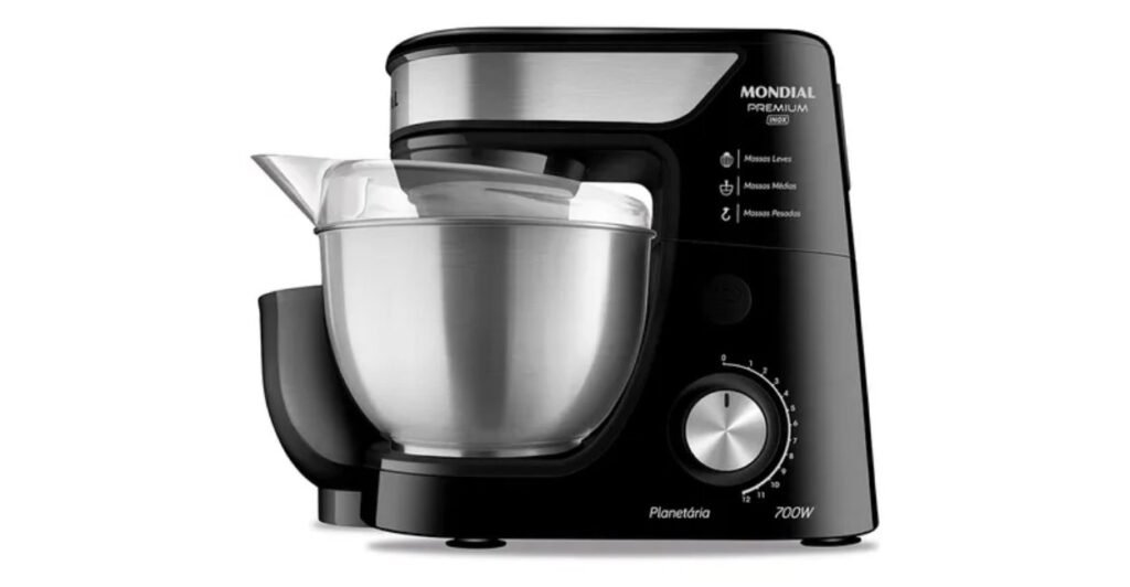 Batedeira Planetária, Mondial, 700W - BP-02P-B-TI. melhor batedeira planetária