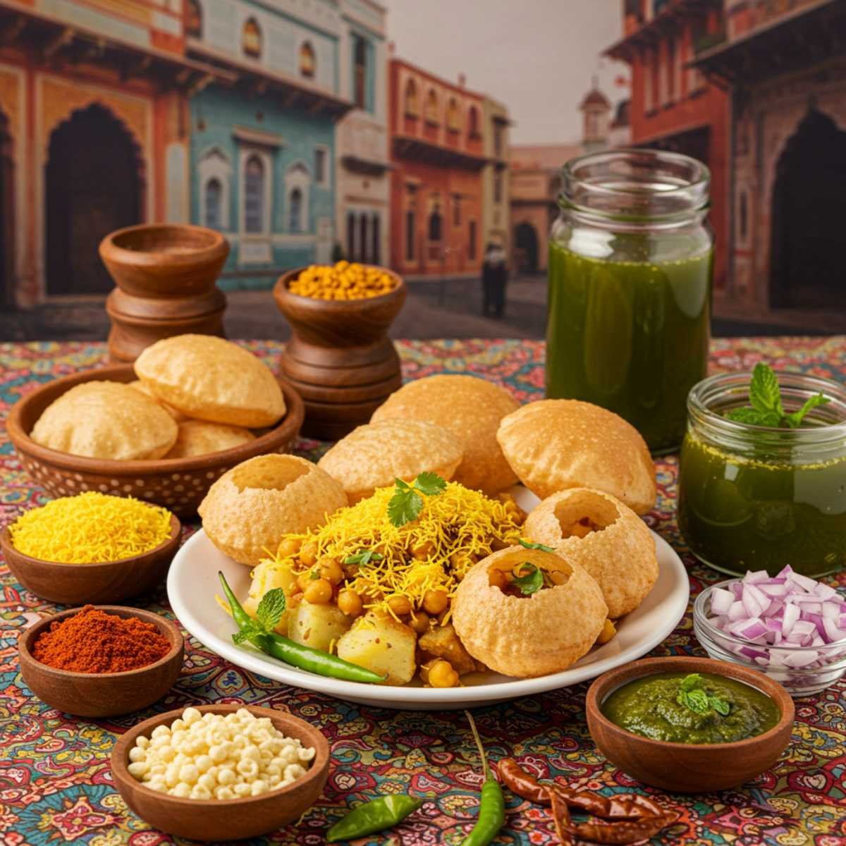 Pani Puri: Sabores Indianos Que Você Precisa Provar!